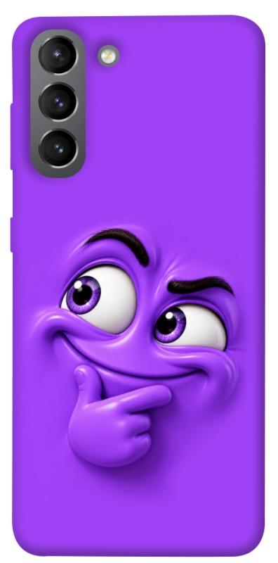 Чехол itsPrint Фіолетовий-хитрун для Samsung Galaxy S21, детские, купить оптом с доставкой