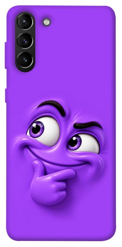 Чехол itsPrint Фіолетовий-хитрун для Samsung Galaxy S21+, детские, купить оптом с доставкой