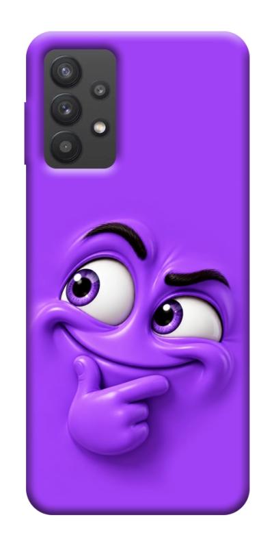 Чехол itsPrint Фіолетовий-хитрун для Samsung Galaxy A32 (A326B) 5G, детские, купить оптом с доставкой