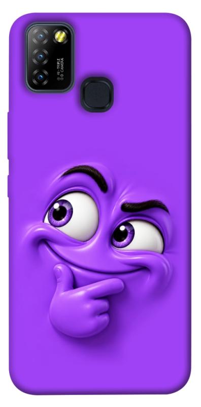 Чехол itsPrint Фіолетовий-хитрун для Infinix Hot 10 Lite, детские, купить оптом с доставкой