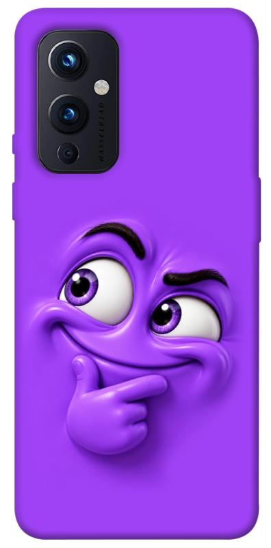 Чехол itsPrint Фіолетовий-хитрун для OnePlus 9, детские, купить оптом с доставкой