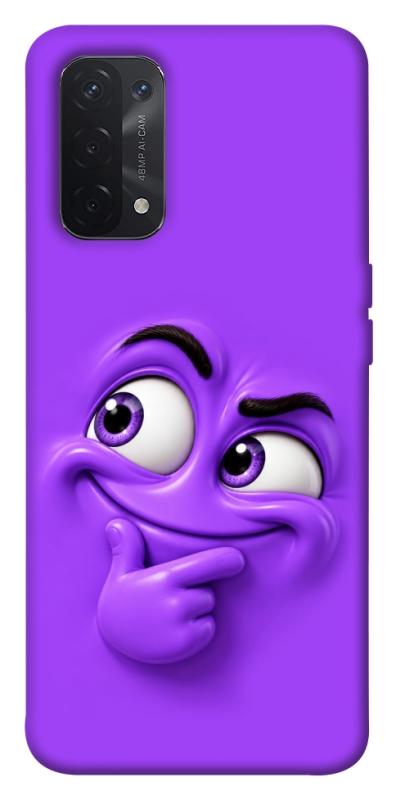 Чехол itsPrint Фіолетовий-хитрун для Oppo A54 4G, детские, купить оптом с доставкой