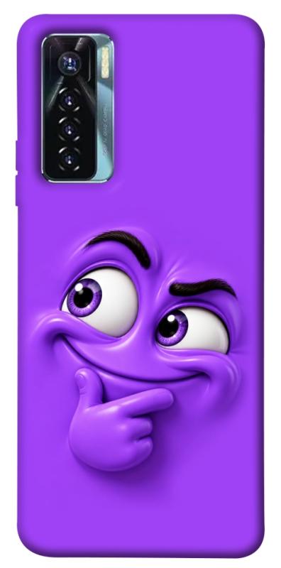 Чехол itsPrint Фіолетовий-хитрун для TECNO Camon 17 Pro, детские, купить оптом с доставкой