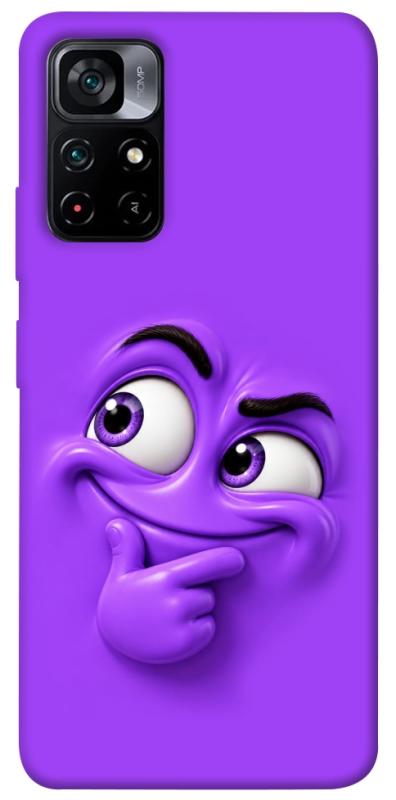 Чехол itsPrint Фіолетовий-хитрун для Xiaomi Poco M4 Pro 5G, детские, купить оптом с доставкой