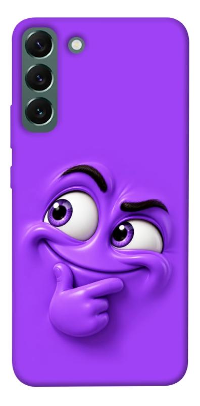 Чехол itsPrint Фіолетовий-хитрун для Samsung Galaxy S22+, детские, купить оптом с доставкой
