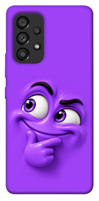 Чехол itsPrint Фіолетовий-хитрун для Samsung Galaxy A53 5G, детские, купить оптом с доставкой