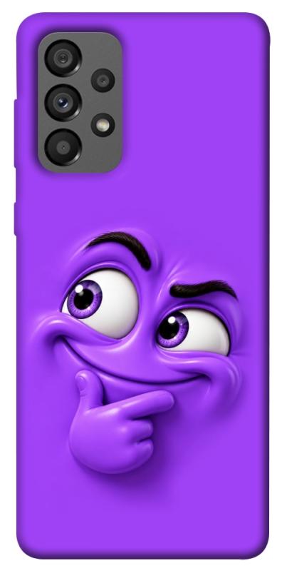 Чехол itsPrint Фіолетовий-хитрун для Samsung Galaxy A73 5G, детские, купить оптом с доставкой