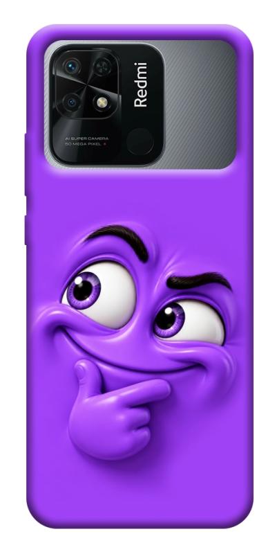 Чехол itsPrint Фіолетовий-хитрун для Xiaomi Redmi 10C, детские, купить оптом с доставкой