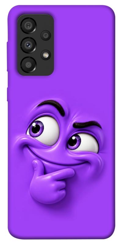 Чехол itsPrint Фіолетовий-хитрун для Samsung Galaxy A33 5G, детские, купить оптом с доставкой