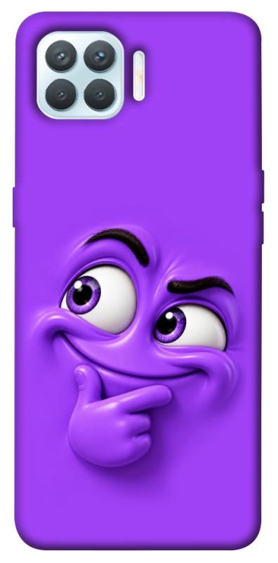 Чехол itsPrint Фіолетовий-хитрун для Oppo F17 Pro, детские, купить оптом с доставкой