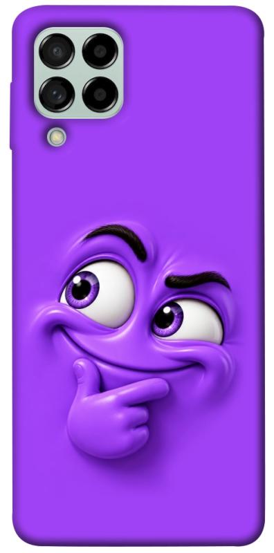 Чехол itsPrint Фіолетовий-хитрун для Samsung Galaxy M53 5G, детские, купить оптом с доставкой