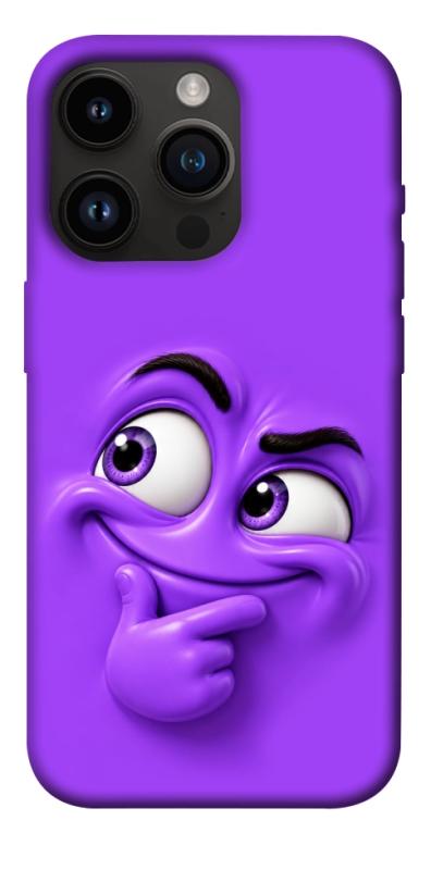 Чехол itsPrint Фіолетовий-хитрун для Apple iPhone 14 Pro (6.1"), детские, купить оптом с доставкой