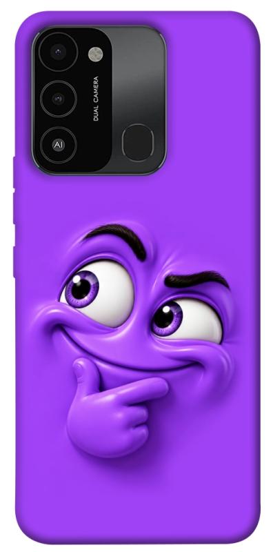 Чехол itsPrint Фіолетовий-хитрун для TECNO Spark 8C, детские, купить оптом с доставкой