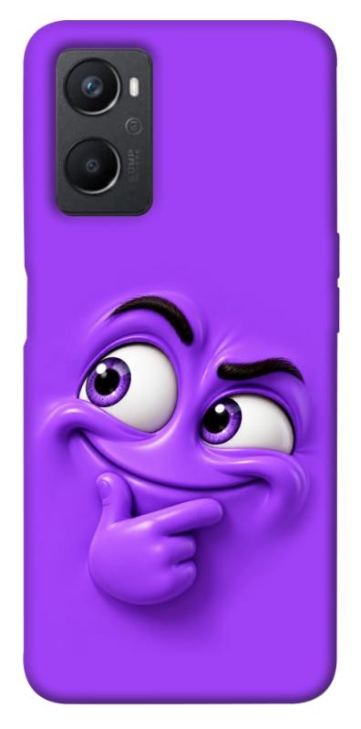 Чехол itsPrint Фіолетовий-хитрун для Oppo A96, детские, купить оптом с доставкой