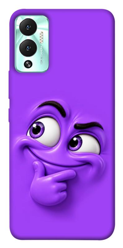 Чехол itsPrint Фіолетовий-хитрун для Infinix Hot 12 Play, детские, купить оптом с доставкой