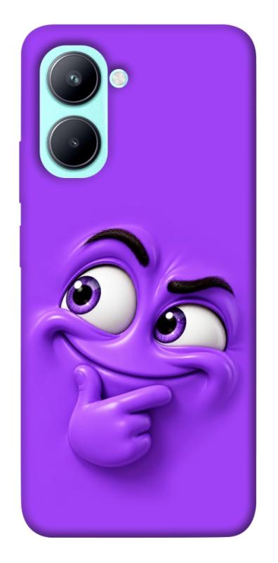 Чехол itsPrint Фіолетовий-хитрун для Realme C33, детские, купить оптом с доставкой