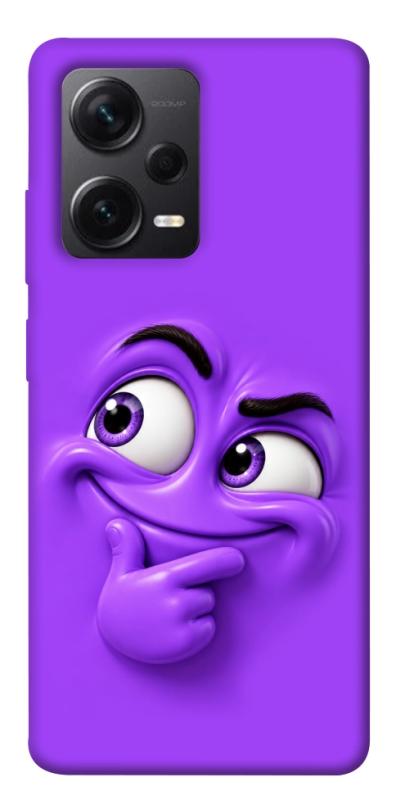 Чехол itsPrint Фіолетовий-хитрун для Xiaomi Redmi Note 12 Pro+ 5G, детские, купить оптом с доставкой