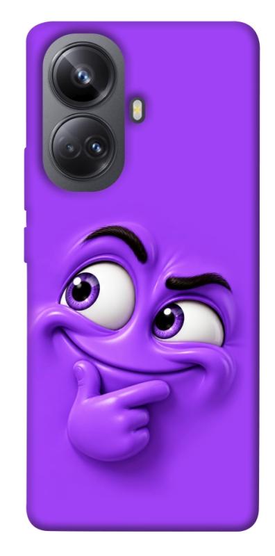 Чехол itsPrint Фіолетовий-хитрун для Realme 10 Pro+, детские, купить оптом с доставкой
