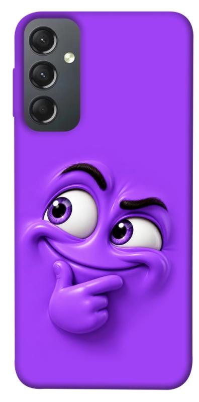 Чехол itsPrint Фіолетовий-хитрун для Samsung Galaxy A24 4G, детские, купить оптом с доставкой