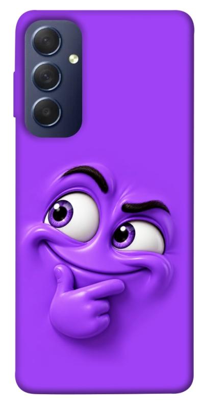 Чехол itsPrint Фіолетовий-хитрун для Samsung Galaxy M54 5G, детские, купить оптом с доставкой
