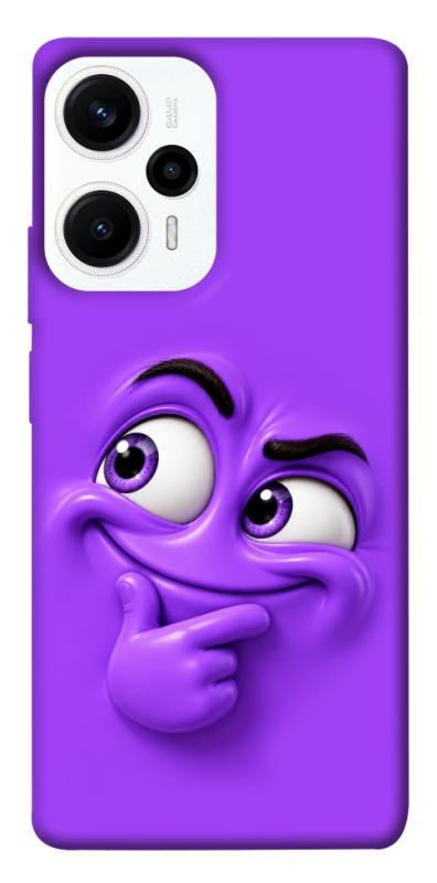 Чехол itsPrint Фіолетовий-хитрун для Xiaomi Poco F5 / Note 12 Turbo, детские, купить оптом с доставкой