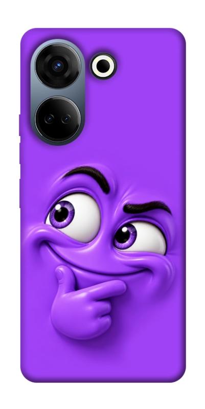 Чехол itsPrint Фіолетовий-хитрун для TECNO Camon 20 Pro (CK7n), детские, купить оптом с доставкой