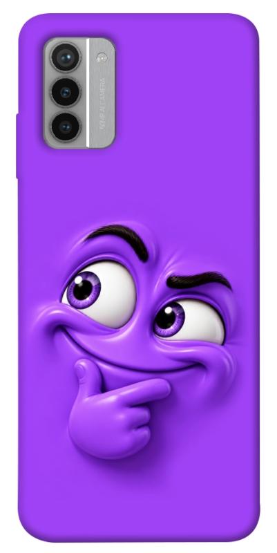 Чехол itsPrint Фіолетовий-хитрун для Nokia G42, детские, купить оптом с доставкой