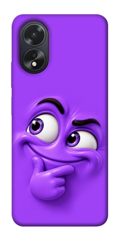 Чехол itsPrint Фіолетовий-хитрун для Oppo A38, детские, купить оптом с доставкой