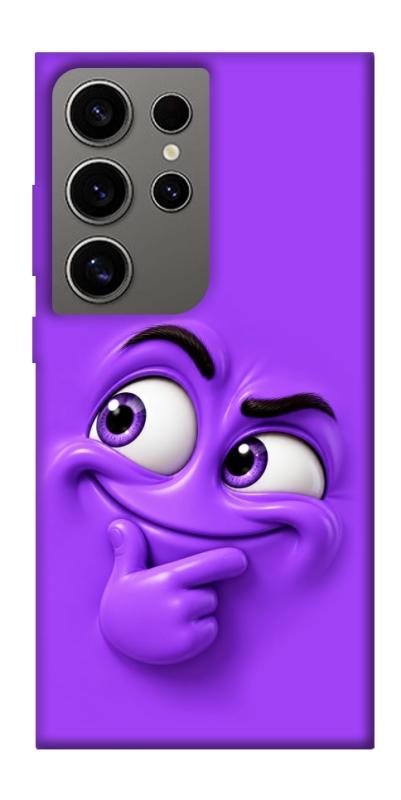 Чехол itsPrint Фіолетовий-хитрун для Samsung Galaxy S24 Ultra, детские, купить оптом с доставкой