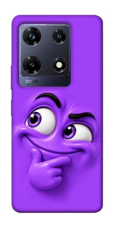 Чехол itsPrint Фіолетовий-хитрун для Infinix Note 30 Pro, детские, купить оптом с доставкой