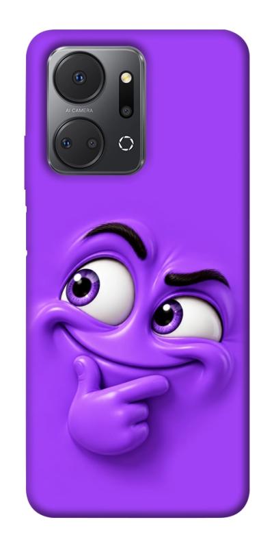 Чехол itsPrint Фіолетовий-хитрун для Huawei Honor X7a, детские, купить оптом с доставкой