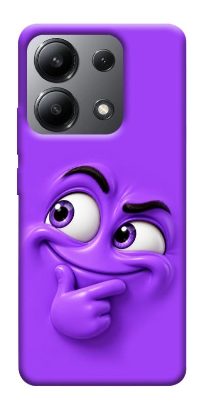 Чехол itsPrint Фіолетовий-хитрун для Xiaomi Redmi Note 13 4G, детские, купить оптом с доставкой