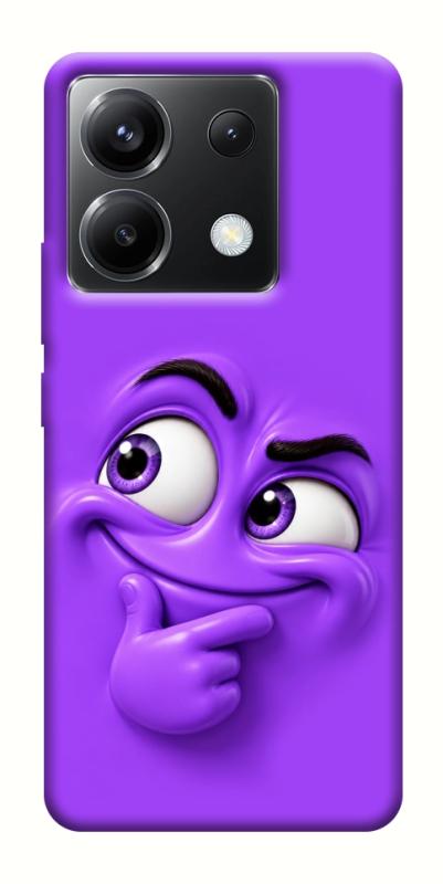 Чехол itsPrint Фіолетовий-хитрун для Xiaomi Poco X6, детские, купить оптом с доставкой