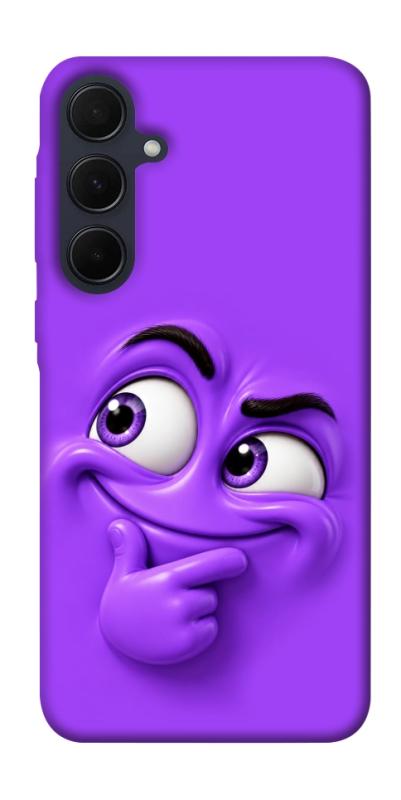 Чехол itsPrint Фіолетовий-хитрун для Samsung Galaxy A55, детские, купить оптом с доставкой