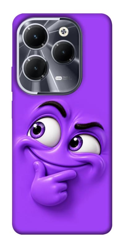Чехол itsPrint Фіолетовий-хитрун для Infinix Hot 40, детские, купить оптом с доставкой