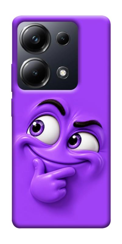 Чехол itsPrint Фіолетовий-хитрун для Xiaomi Redmi 13 4G / Poco M6 4G, детские, купить оптом с доставкой
