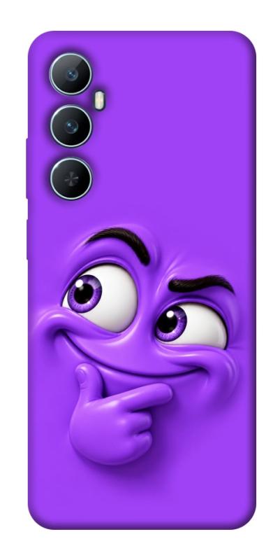 Чехол itsPrint Фіолетовий-хитрун для Realme C65 4G, детские, купить оптом с доставкой
