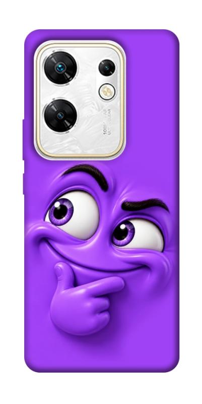 Чехол itsPrint Фіолетовий-хитрун для Infinix Zero 30 4G, детские, купить оптом с доставкой