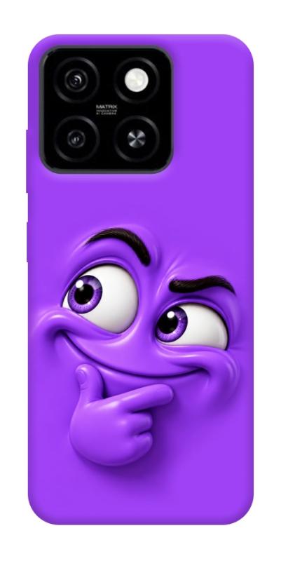 Чехол itsPrint Фіолетовий-хитрун для ZTE Blade A55 4G, детские, купить оптом с доставкой