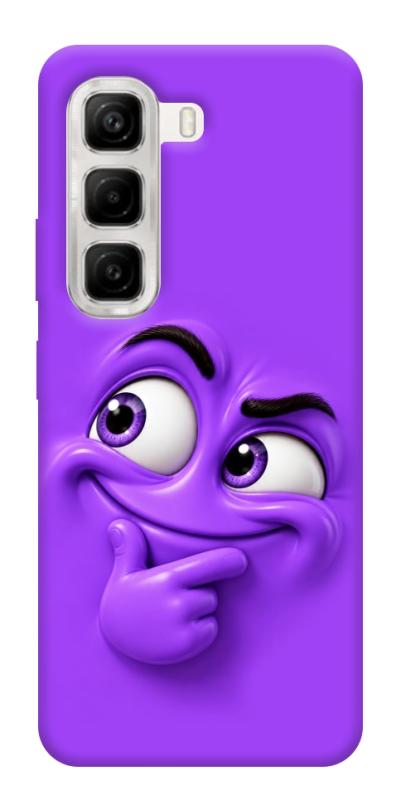 Чехол itsPrint Фіолетовий-хитрун для Infinix Hot 50 4G, детские, купить оптом с доставкой