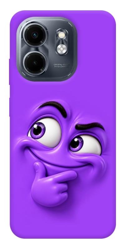Чехол itsPrint Фіолетовий-хитрун для Infinix Smart 9 4G / Hot 50i, детские, купить оптом с доставкой