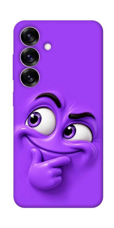 Чехол itsPrint Фіолетовий-хитрун для Samsung Galaxy S25, детские, купить оптом с доставкой