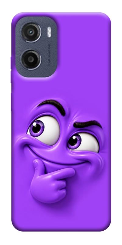 Чехол itsPrint Фіолетовий-хитрун для Motorola Moto G05, детские, купить оптом с доставкой