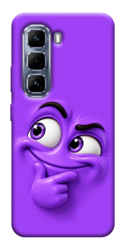 Чехол itsPrint Фіолетовий-хитрун для Infinix Hot 50 Pro, детские, купить оптом с доставкой