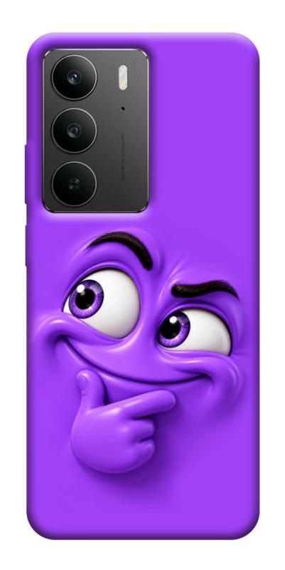 Чехол itsPrint Фіолетовий-хитрун для Realme C75, детские, купить оптом с доставкой