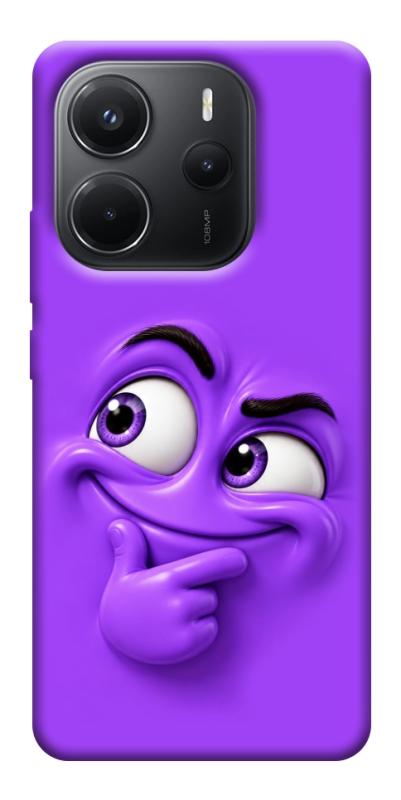 Чехол itsPrint Фіолетовий-хитрун для Xiaomi Redmi Note 14 4G (Europe version), детские, купить оптом с доставкой