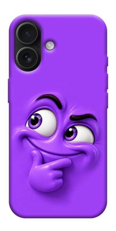 Чехол itsPrint Фіолетовий-хитрун для Apple iPhone 17 (6.3"), детские, купить оптом с доставкой
