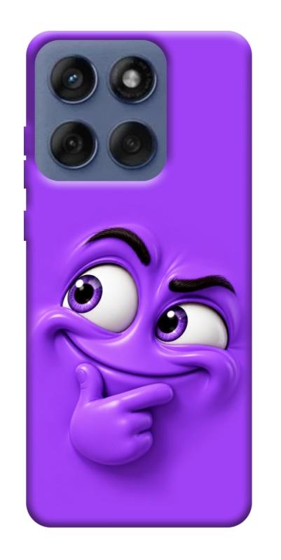 Чехол itsPrint Фіолетовий-хитрун для Motorola Edge 60 Fusion, детские, купить оптом с доставкой