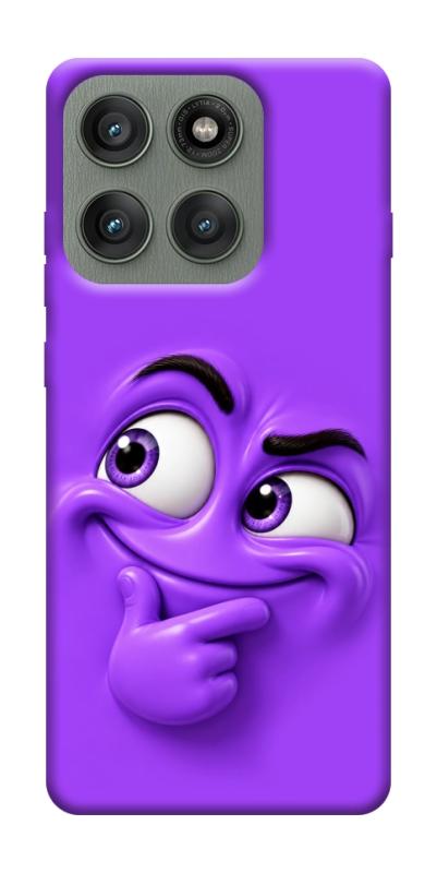 Чехол itsPrint Фіолетовий-хитрун для Motorola Edge 60 Pro, детские, купить оптом с доставкой