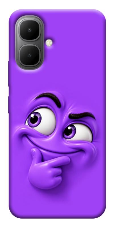 Чехол itsPrint Фіолетовий-хитрун для Infinix Smart 10, детские, купить оптом с доставкой
